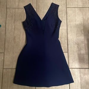 super cute navy blue dress wore for piano recital and don’t need it anymore